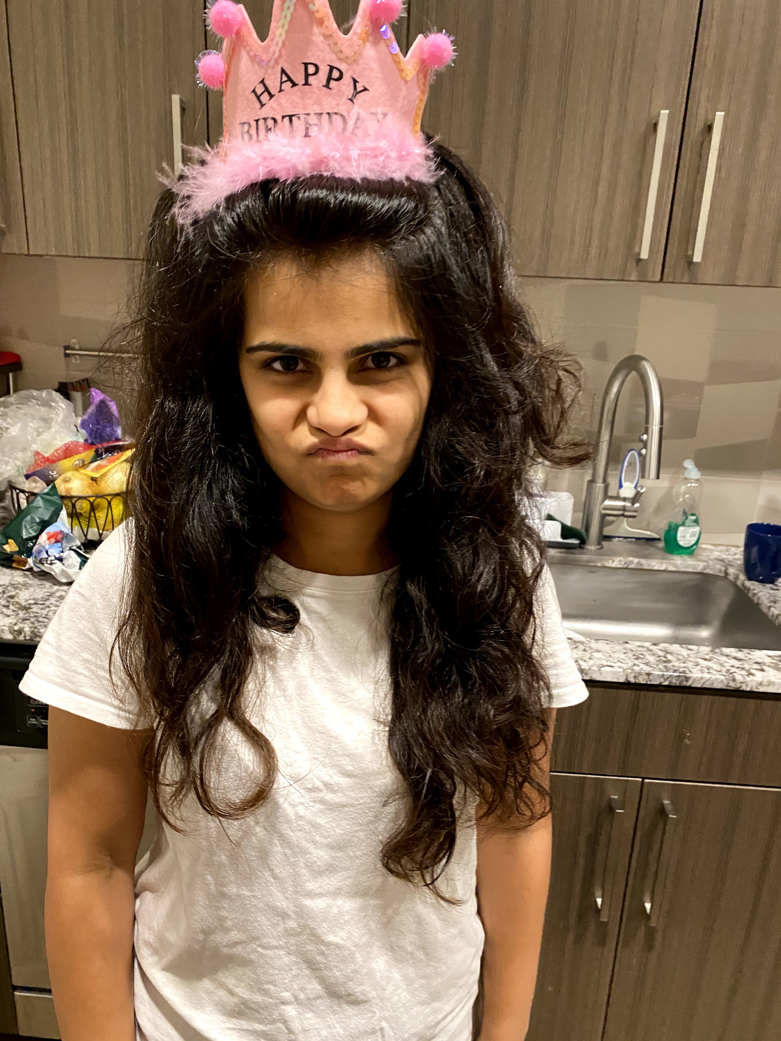 Grumpy Birthday Queen
